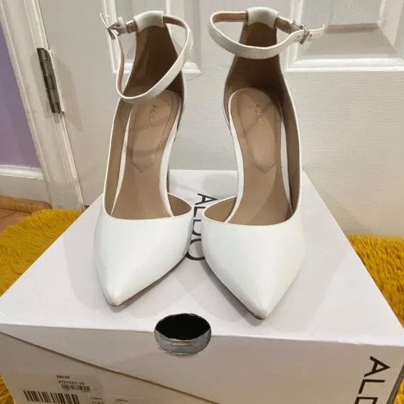 White aldo high heels - Picture 2 of 5
